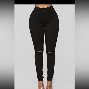 Black canopy jeans - size 5